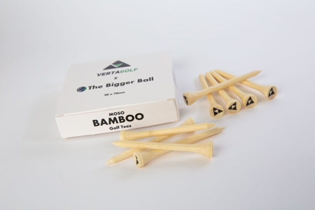 Bamboo Golf Tees - Pack of 20 tees